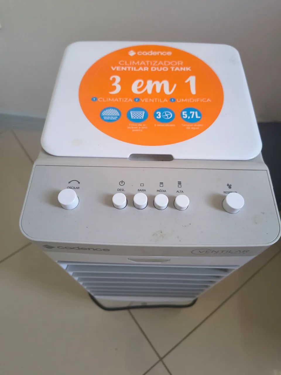 Climatirazor Ventilador Cadence 