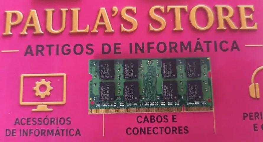 Memória RAM notebook DDR2 2GB - Foto 2