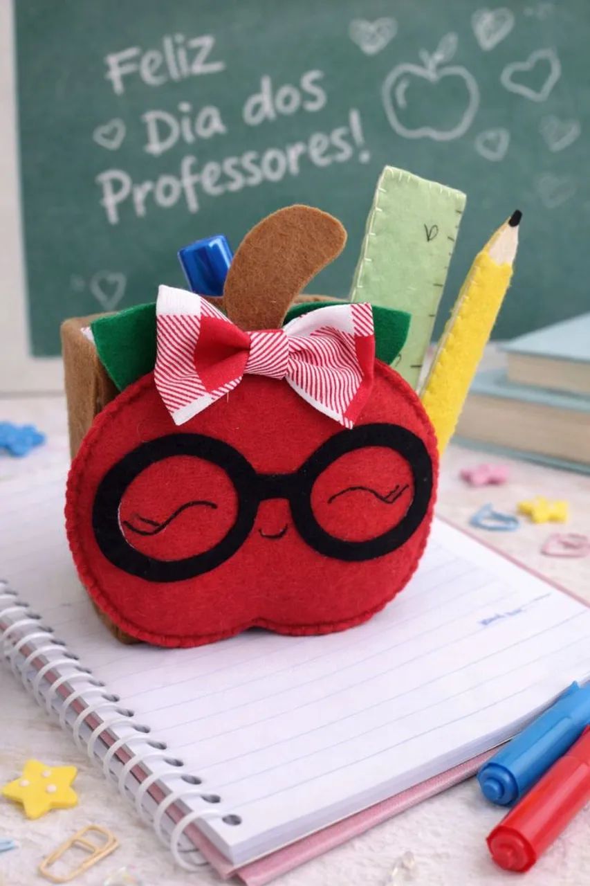 Porta lápis Dia dos professores! 