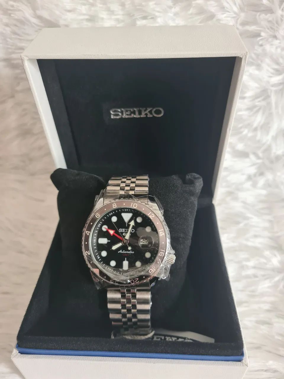 RELÓGIO SEIKO GMT AUTOMÁTICO - FAÇA SUA OFERTA - Foto 3