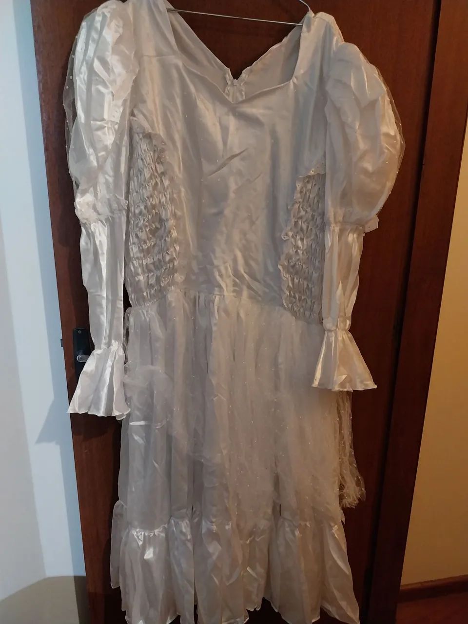 Vestido Noiva de Festa Junina Plus Size 