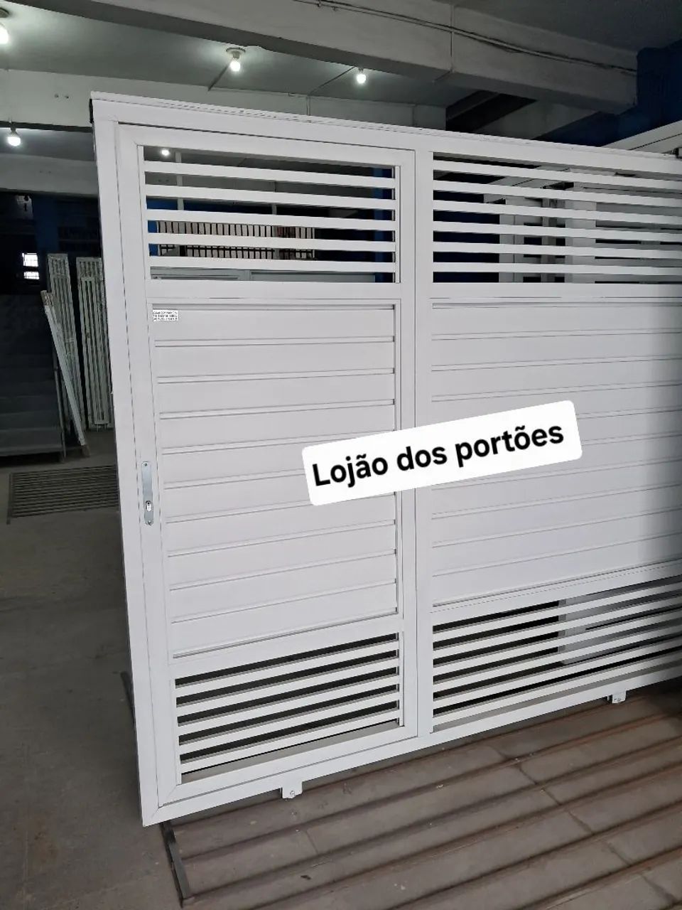 Portão garagem 2,60 x 2,10 NOVO!