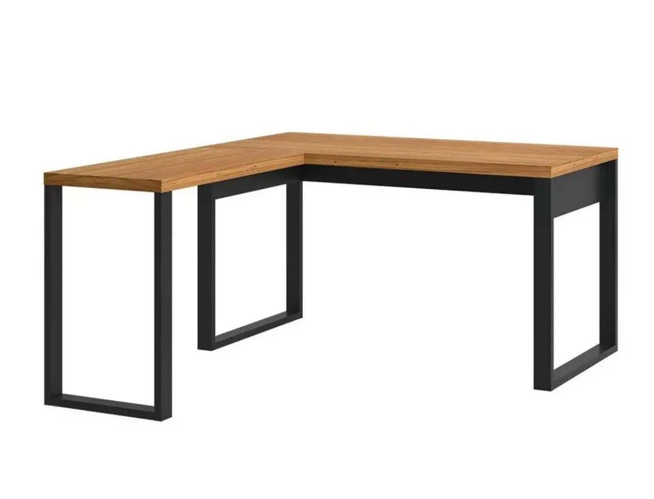 Mesa de Escritório de Canto Industrial 100% MDF - Foto 2
