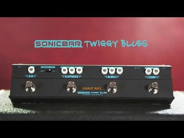 Pedal Sonicake Twiggy Blues 4 em 1 - Instrumentos musicais