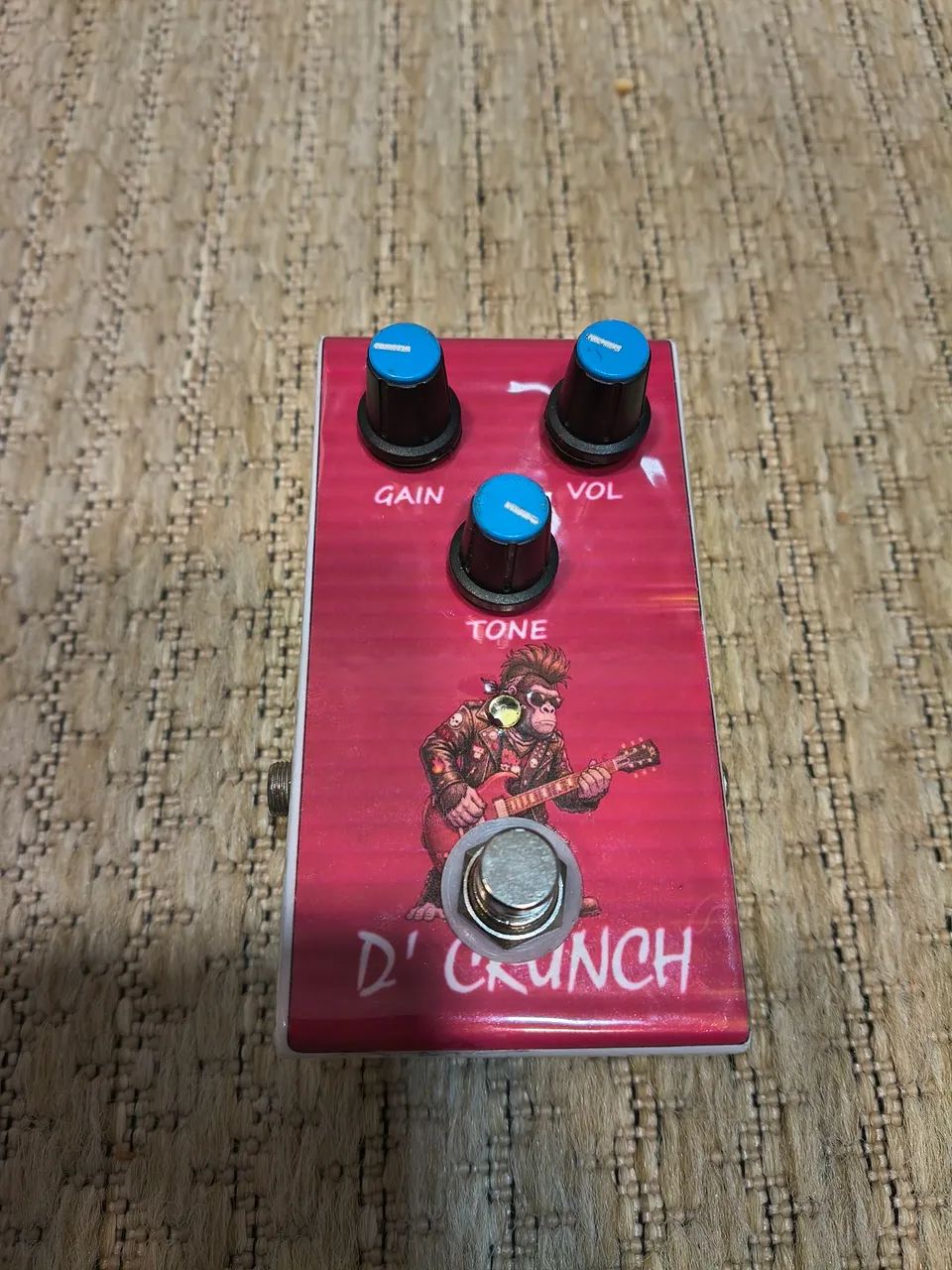 Pedais de guitarra plexi drive e crunch box clone - Foto 5
