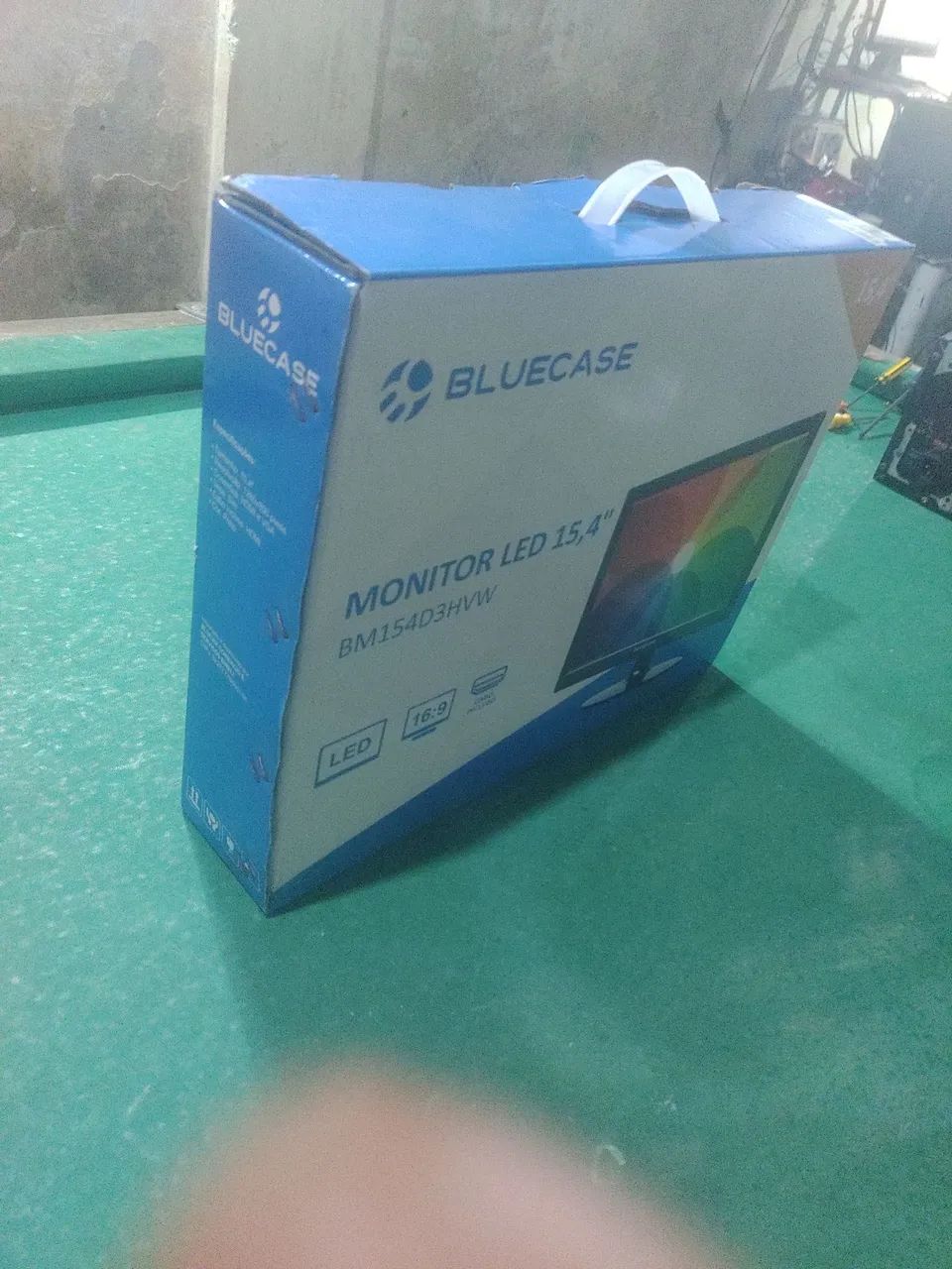 Monitor bluecase led 15.4 polegadas novo na caixa preço 250 reais  - Foto 2
