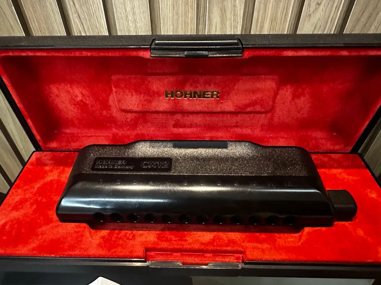 Gaita profissional  harmônica  Hohner CX-12 - Foto 2