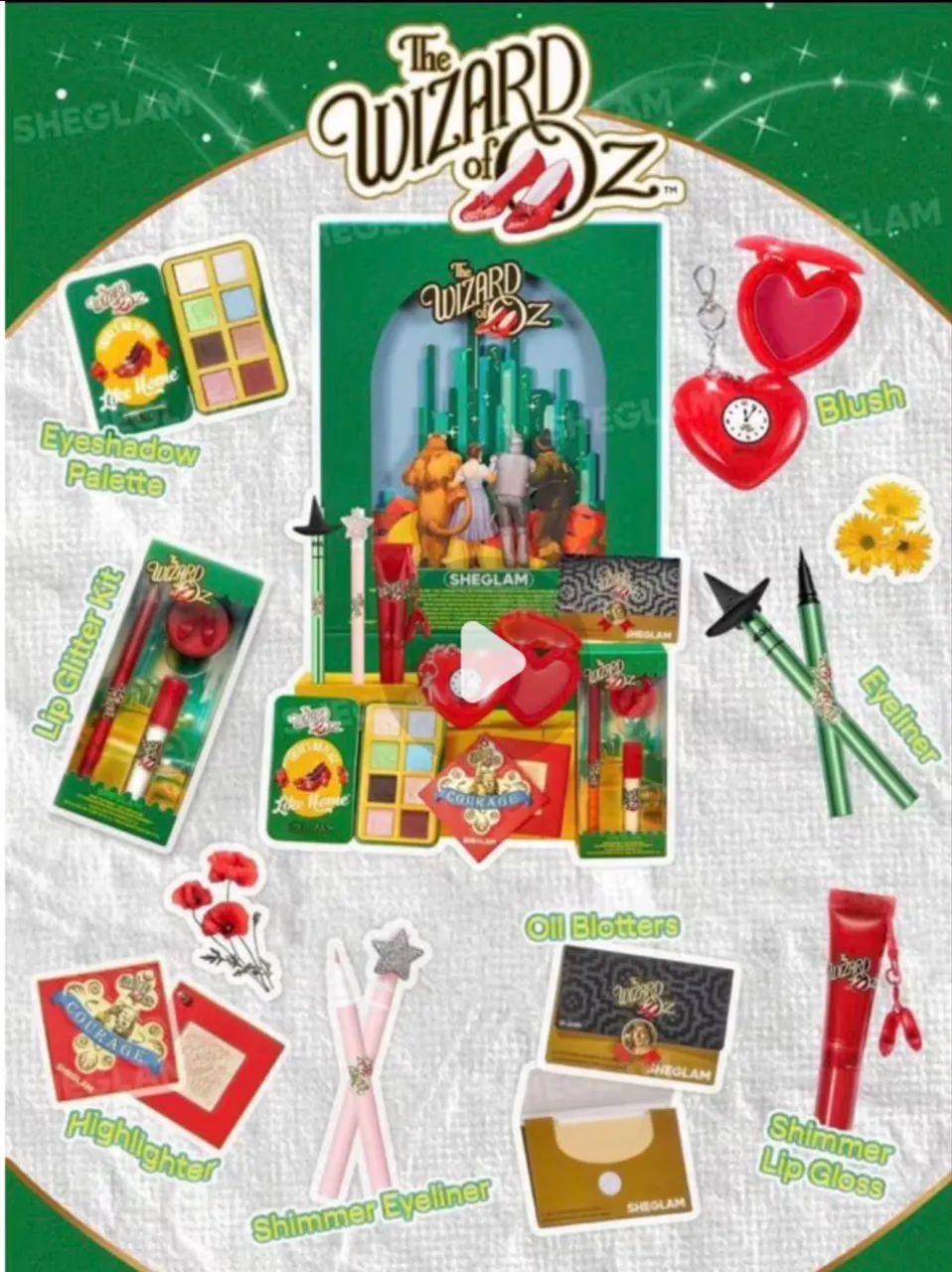 Kit Maquiagem Completo Wizard of Oz - Beleza e Cuidados Pessoais