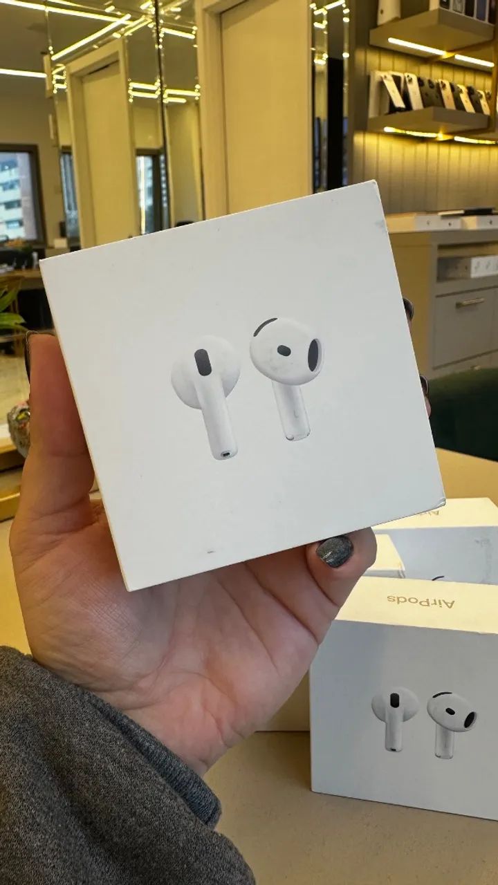 AIRPODS 4 ANC NOVO LACRADO / LOJA FÍSICA  - Foto 2