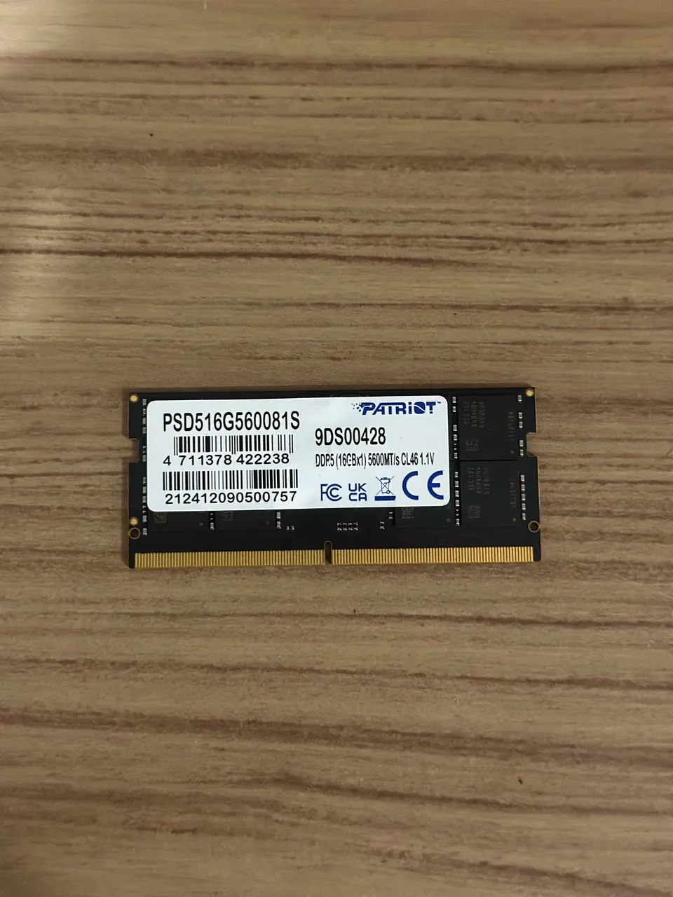 Memória Notebook 16 RAM DDR5 