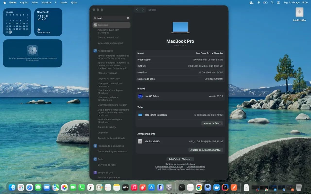 MacBook pro 16'' i tel core i7 512gb SSD 2019 - Foto 3