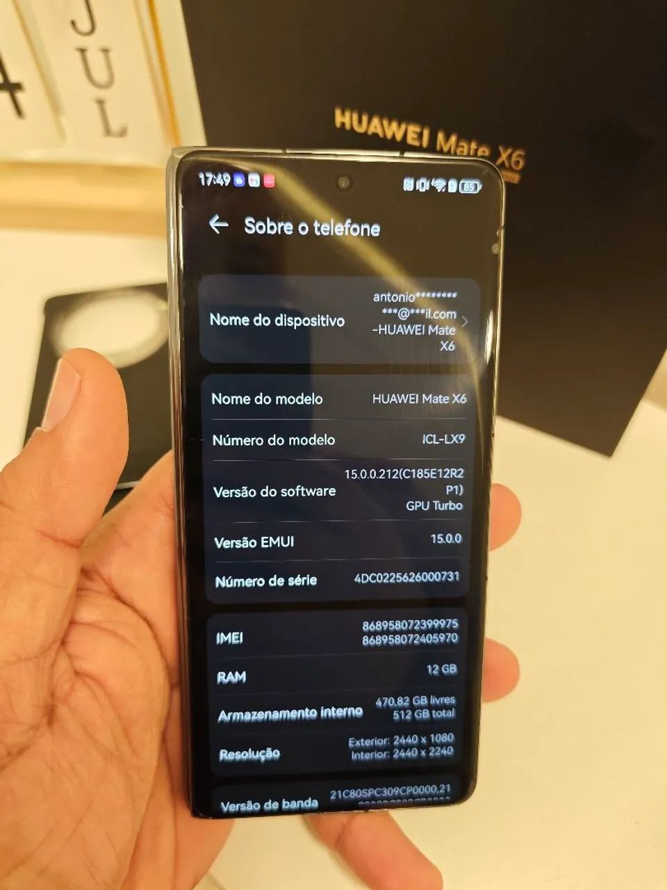 Huawei Mate X6 512gb Global - Foto 3