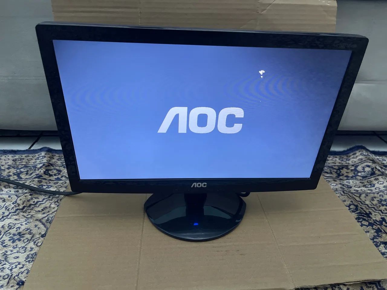 monitor AOC E1621SWB usado e funcionando  - Foto 2