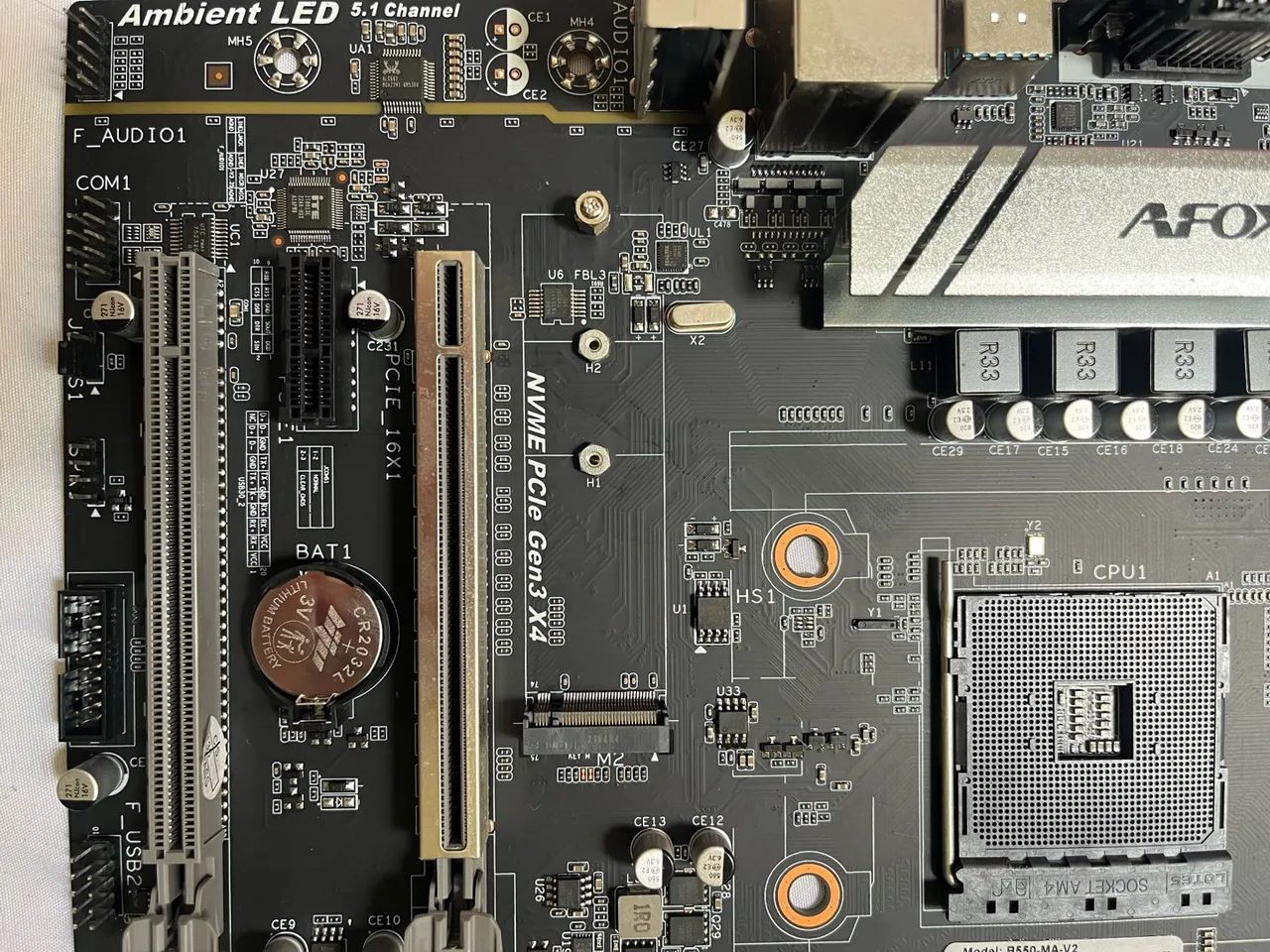 Placa Mãe M ATX AFOX B550 - Foto 5