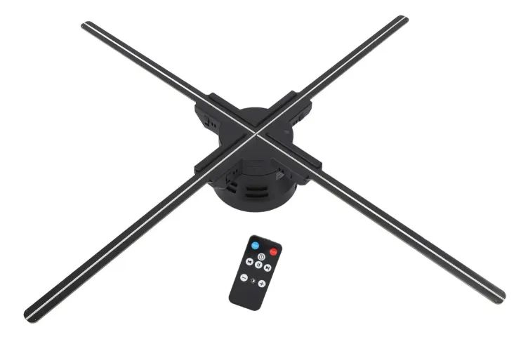 PROJETOR HOLOGRAFICO 3D LED (4 HELICES) - Foto 3