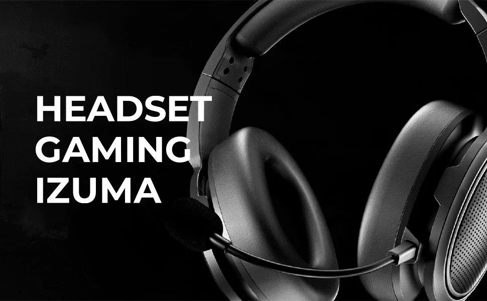 Headset fone gamer pcyes Izuma