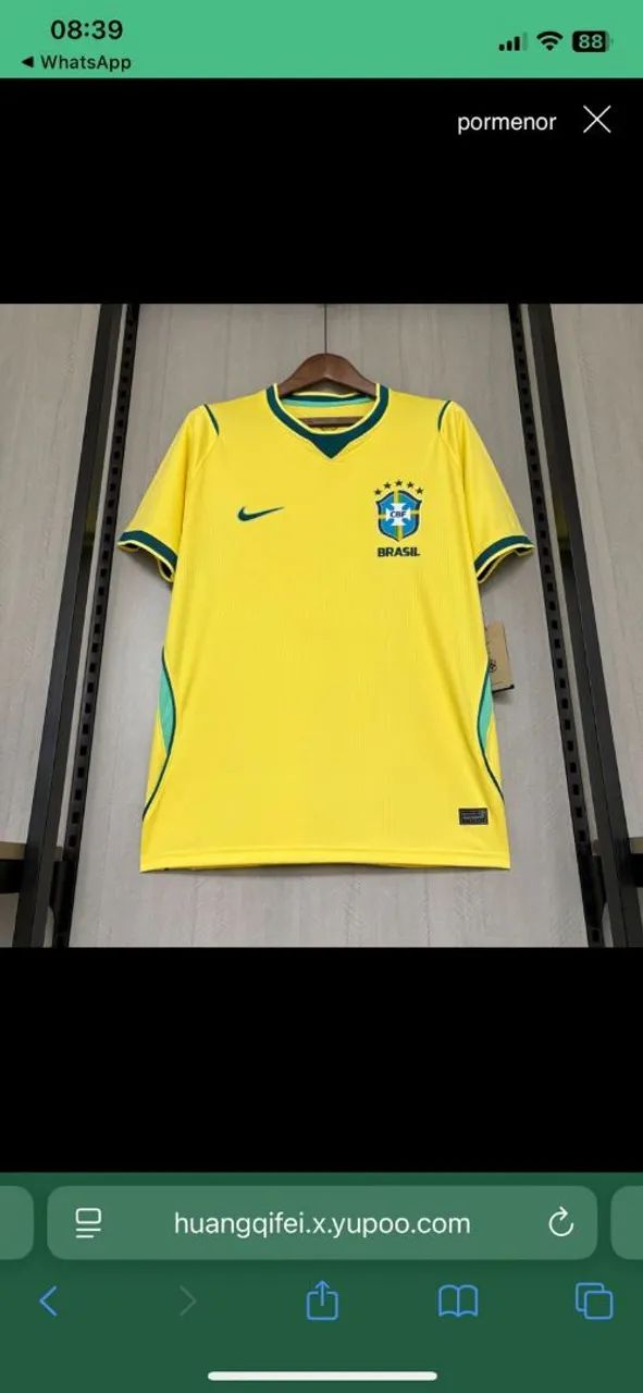 Camisa Brasil torcedor 26/27 - Foto 5