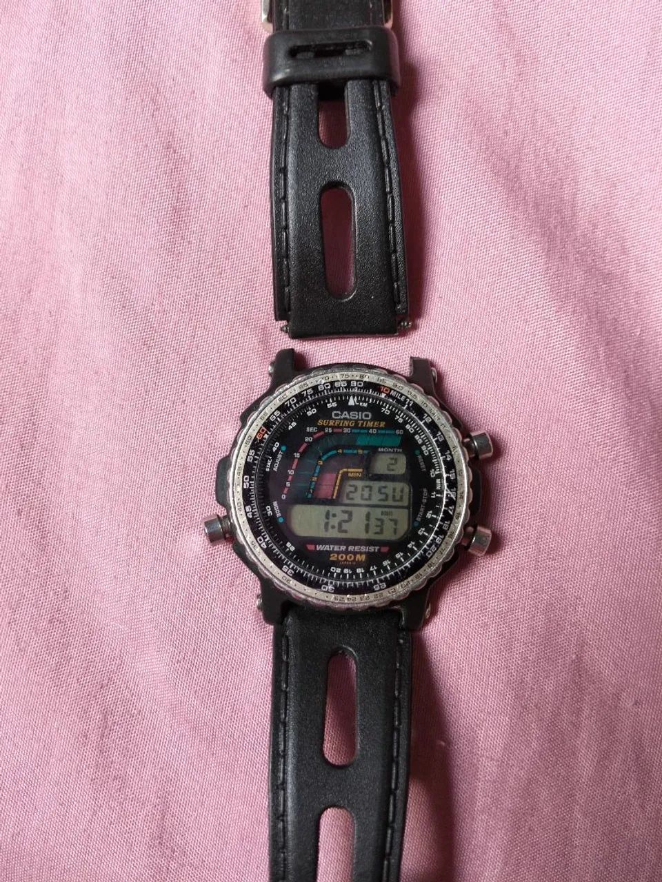 Relógio vintage Casio surfing timer  ORIGINAL!  - Foto 3