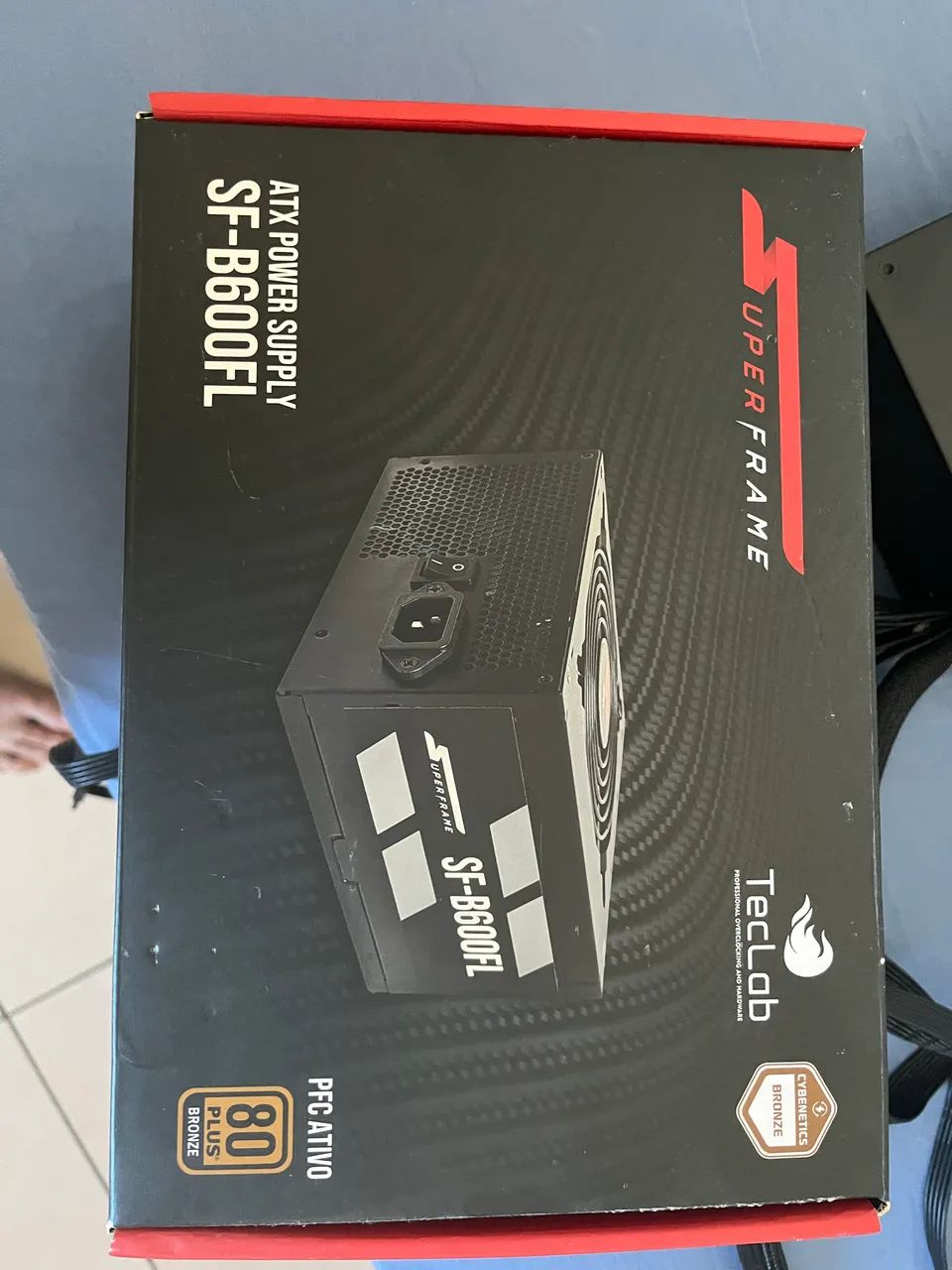 Fonte 600w 80 plus bronze 