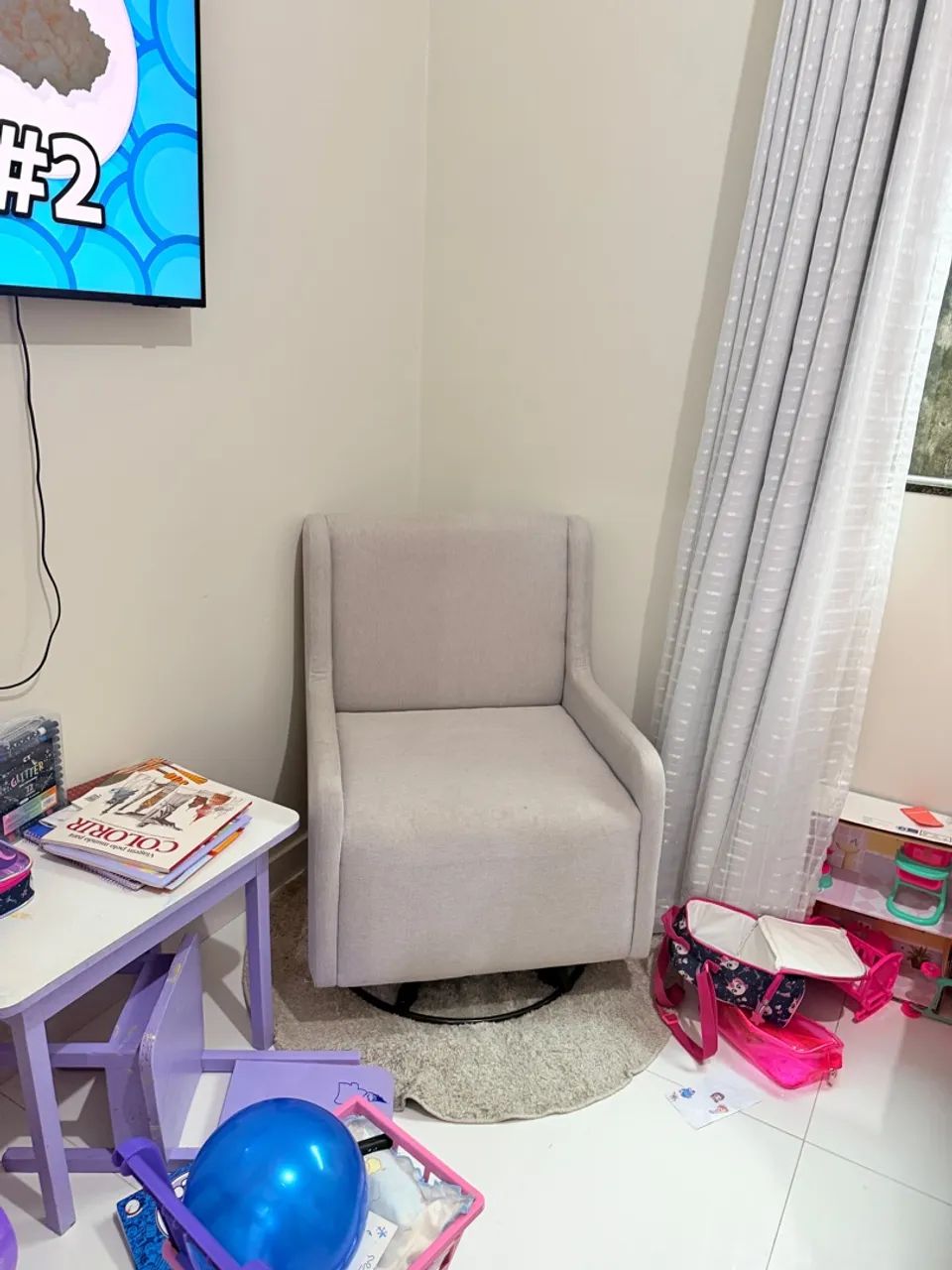 Poltrona giratória 