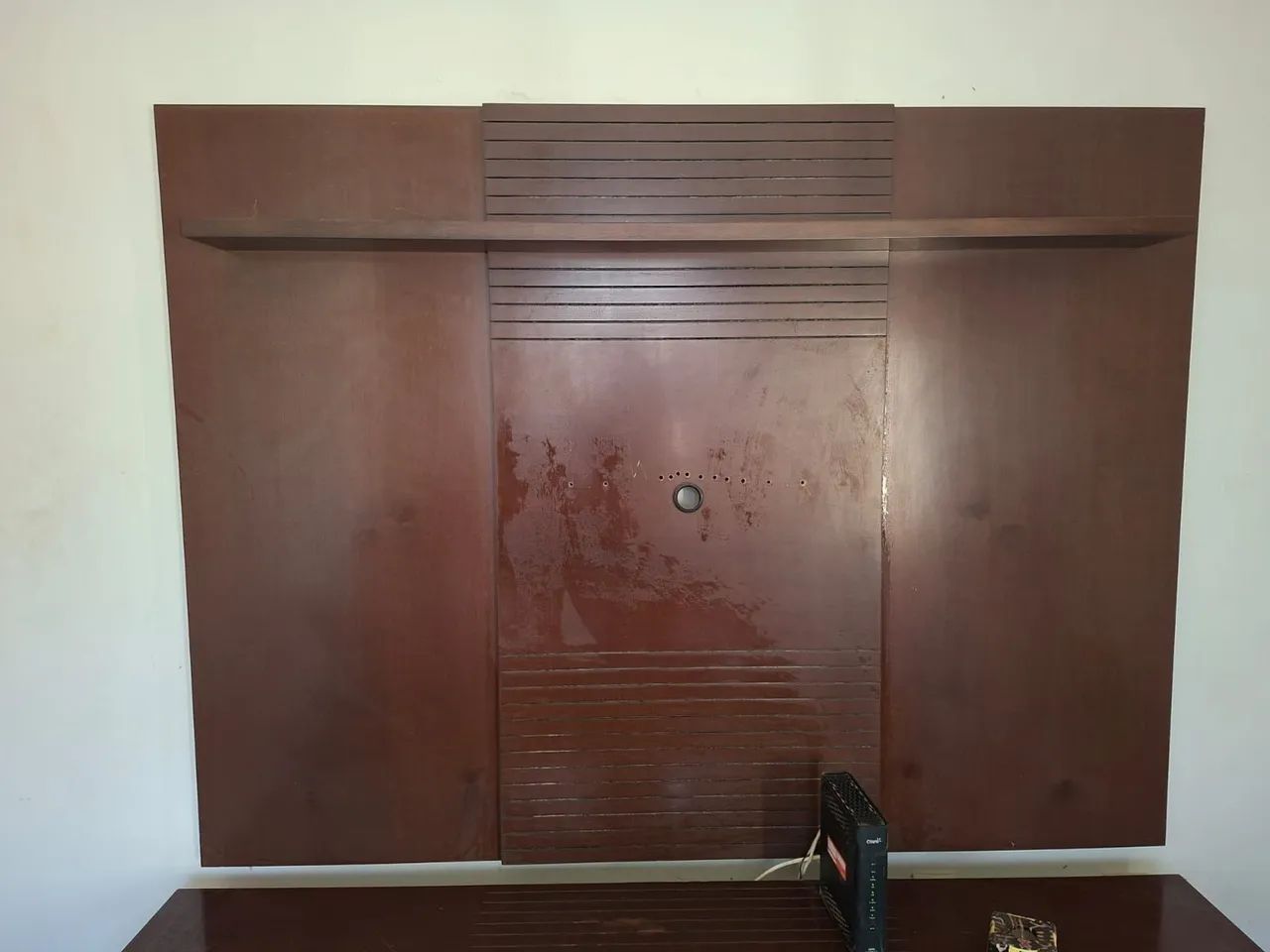 PAINEL E RACK PARA SALA DE TV - Foto 4