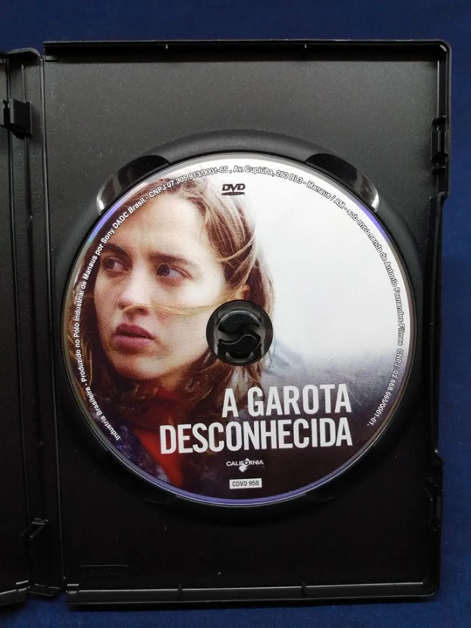 DVD A Garota Desconhecida novo em perfeito estado California Home