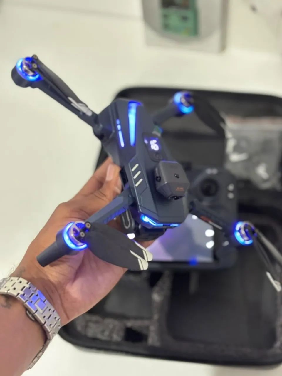 DRONE GT8 COM CÂMERA / ACEITO TROCAS - Foto 2