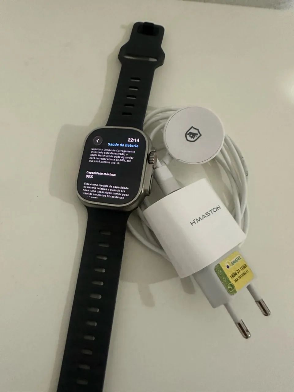 Apple Watch Ultra 49mm Titanium Midnight Ocean Band - Foto 3