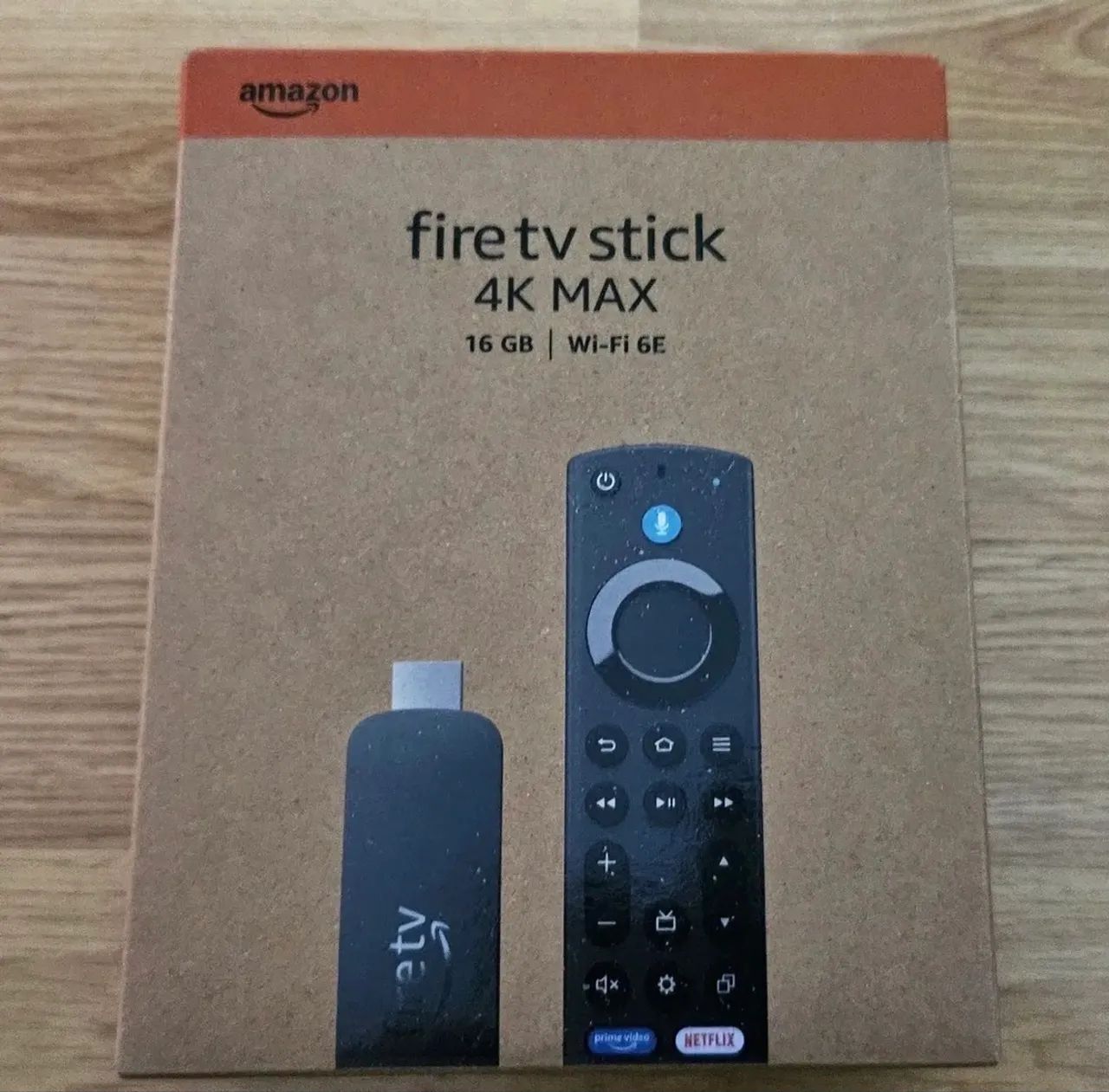 新品未開封 Fire TV Stick 4K Max 16GB Wi-Fi 6E Só Memórias - Memórias Ram Mais Barata do Brasil - Amazon Fire Tv