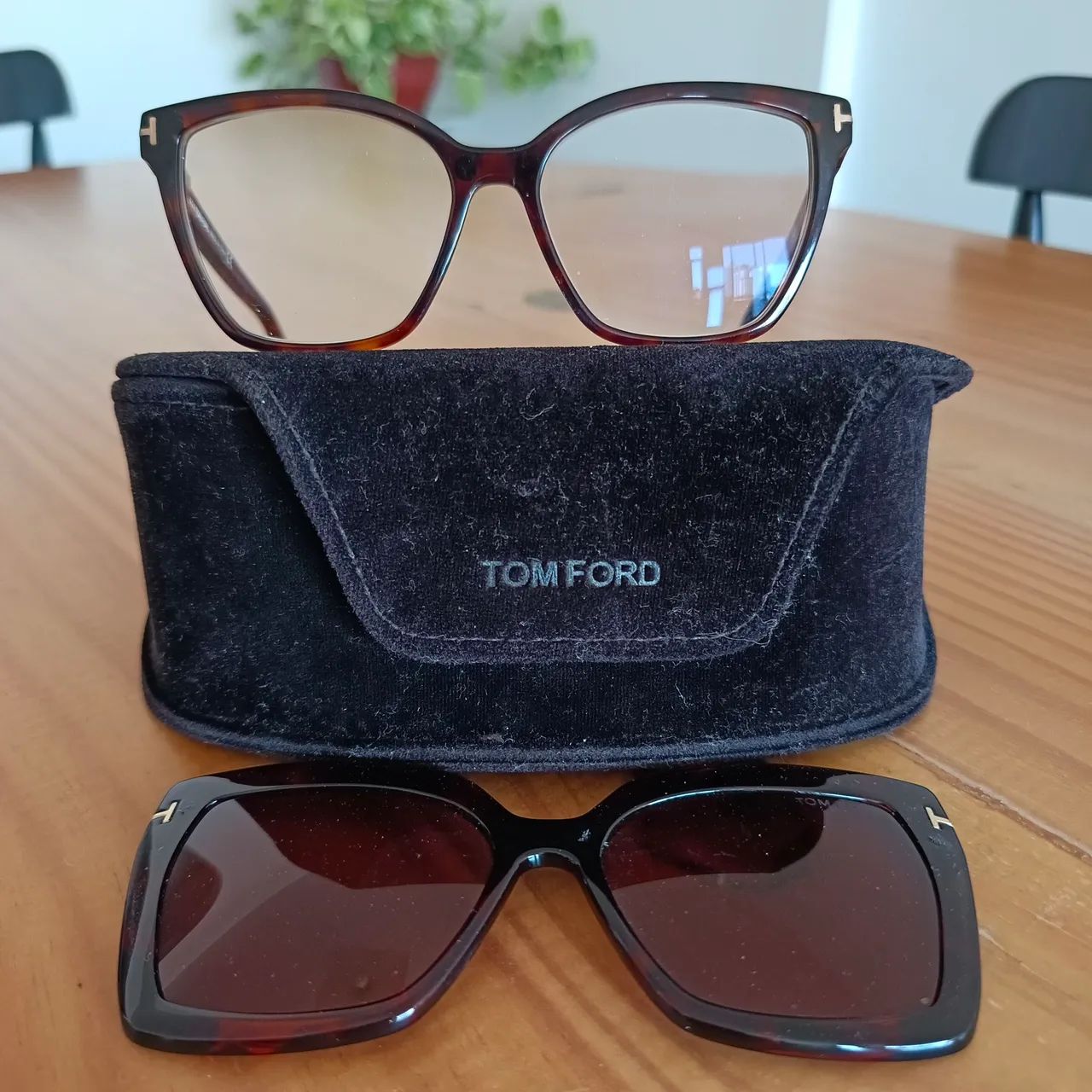 Óculos Tom Ford - Clip On