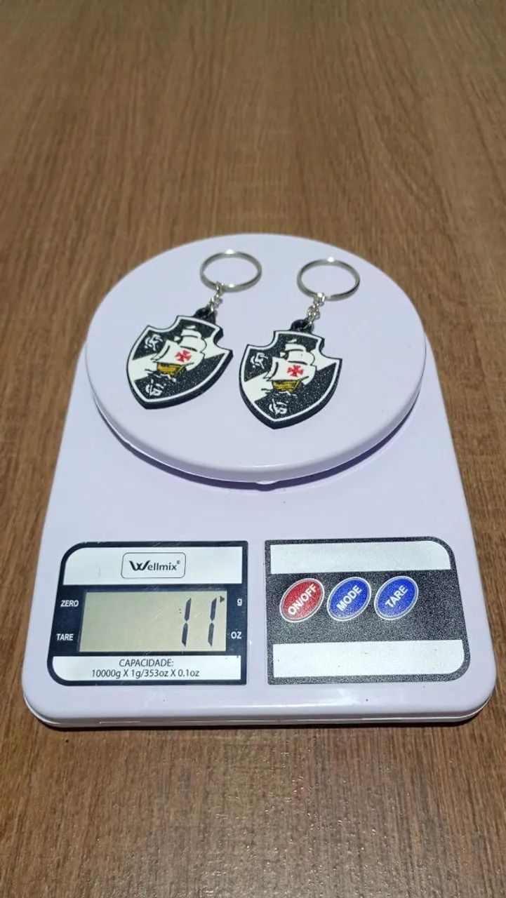 Kit com 4 chaveiros do Vasco da Gama - Foto 4