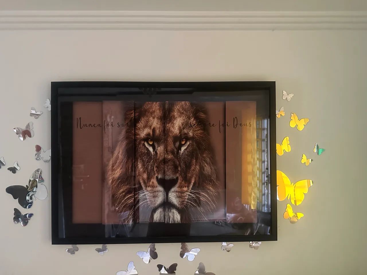 Quadro de Fé, Força e Coragem!!!