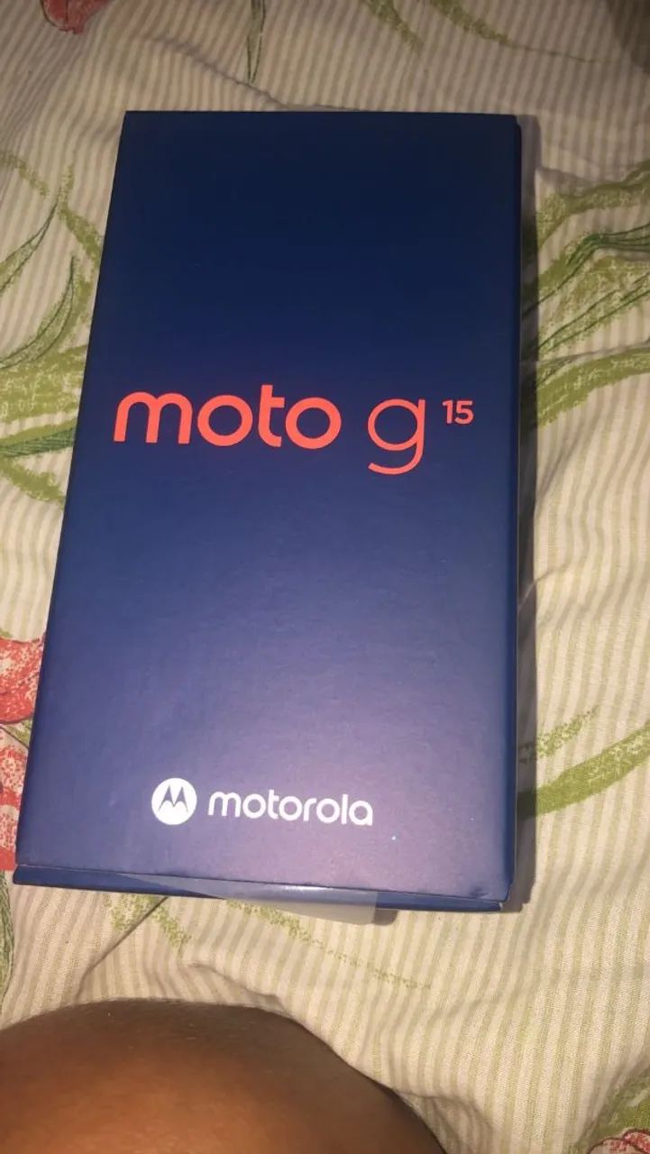 Celular seminovo moto g15