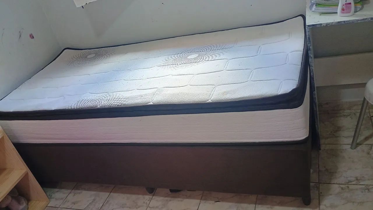 Cama box solteiro 