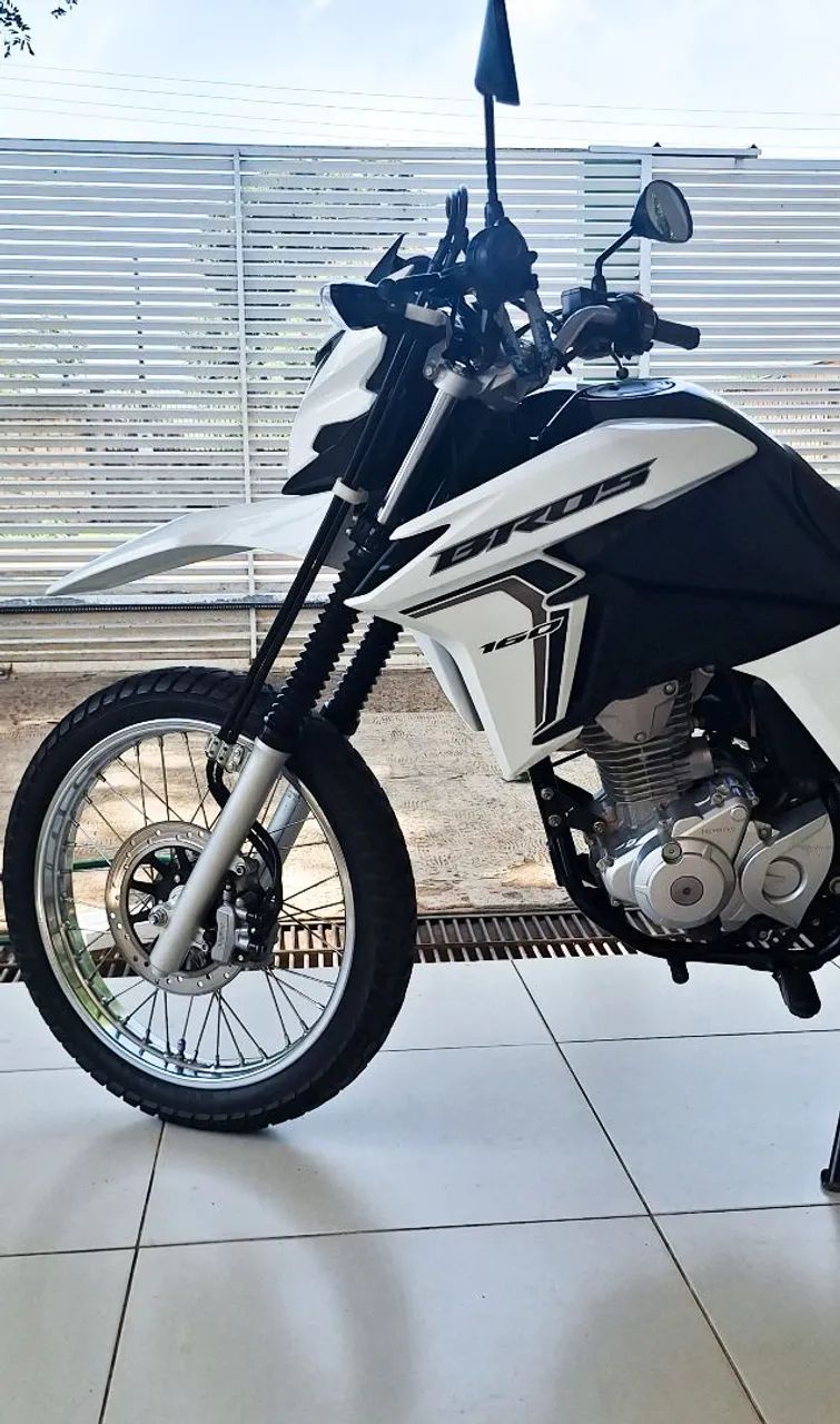 Moto bros 160c branca * 