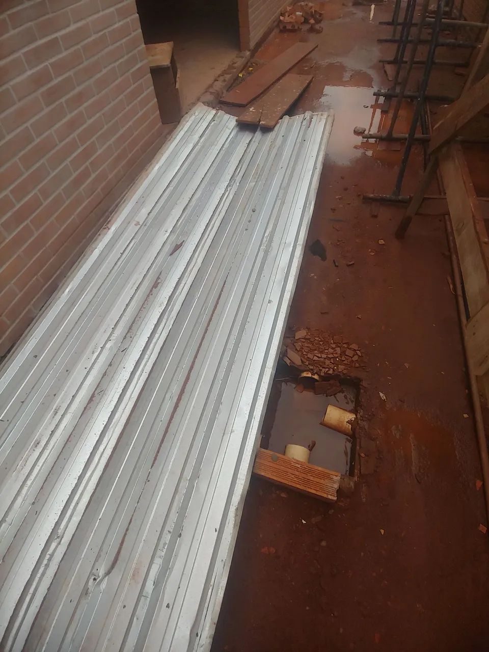 Telhas galvanizados 6x1m 