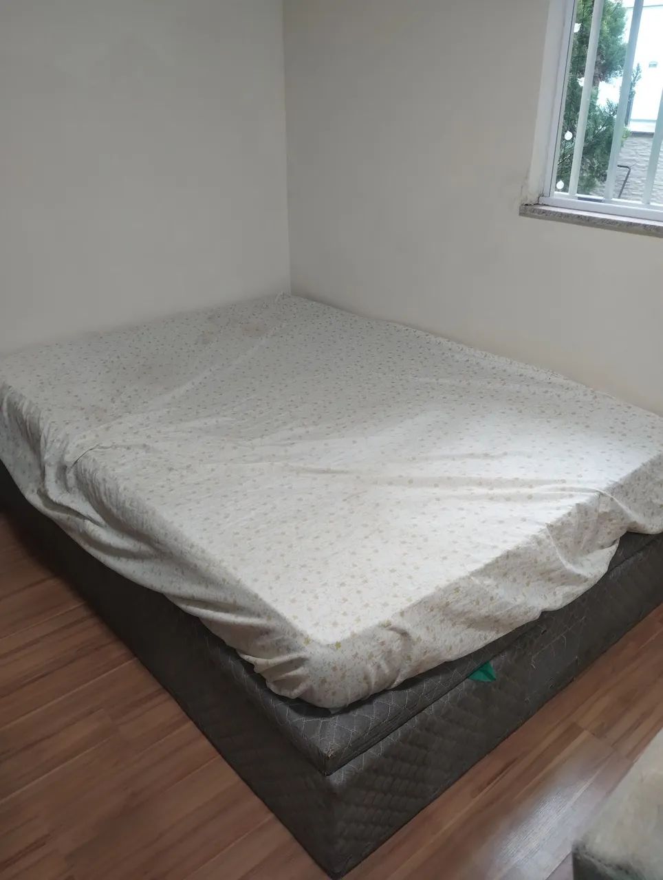 Cama box bau com colchão 