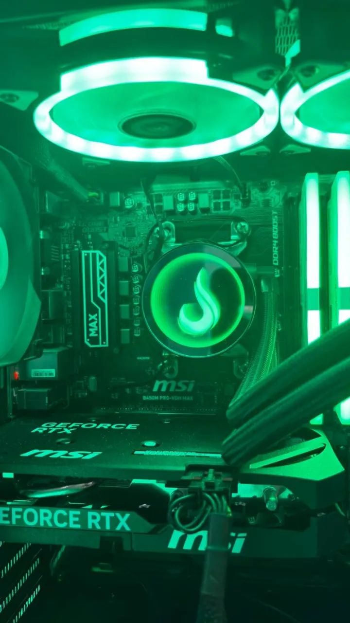 Placa mãe MSI B450M PRO-VDH MAX  - Foto 4