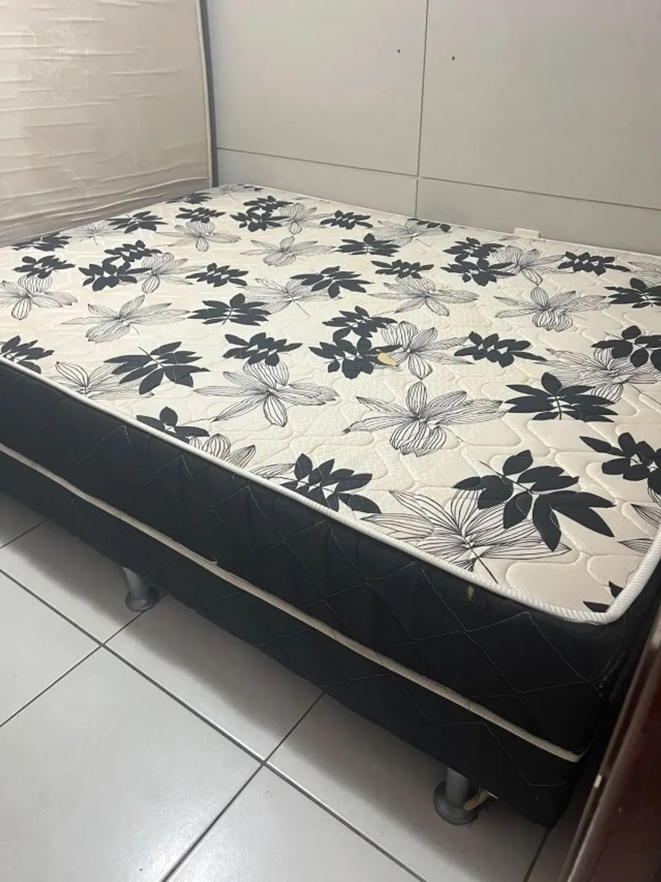 Cama casal acoplada