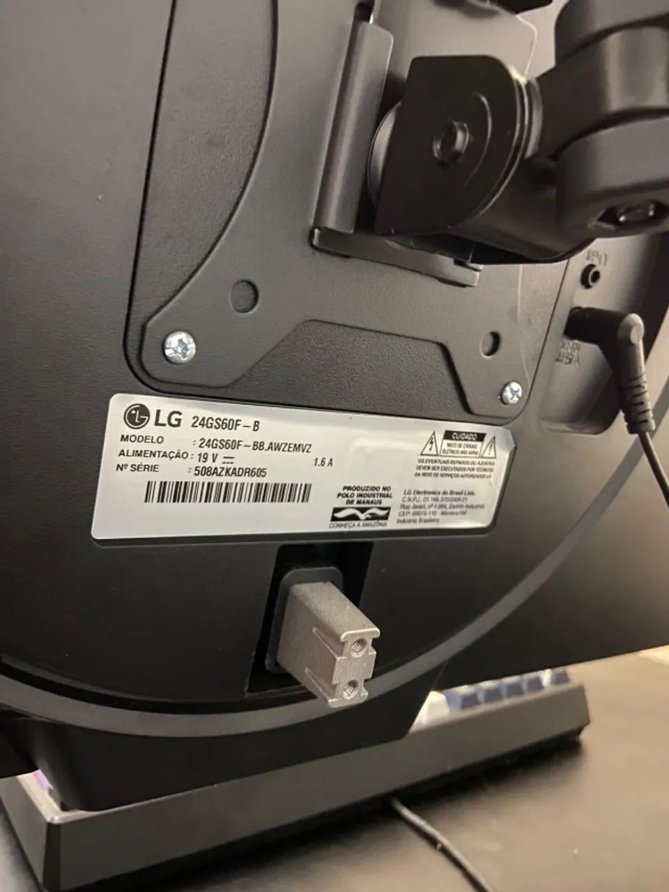 Monitor Gamer LG UltraGear 180hz 24 Polegadas - Foto 3