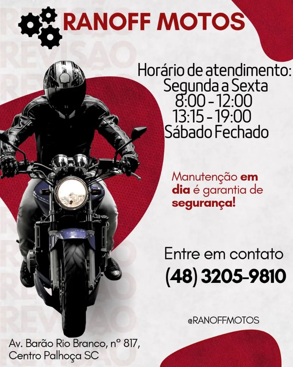Mecânico ou auxiliar com experiência 