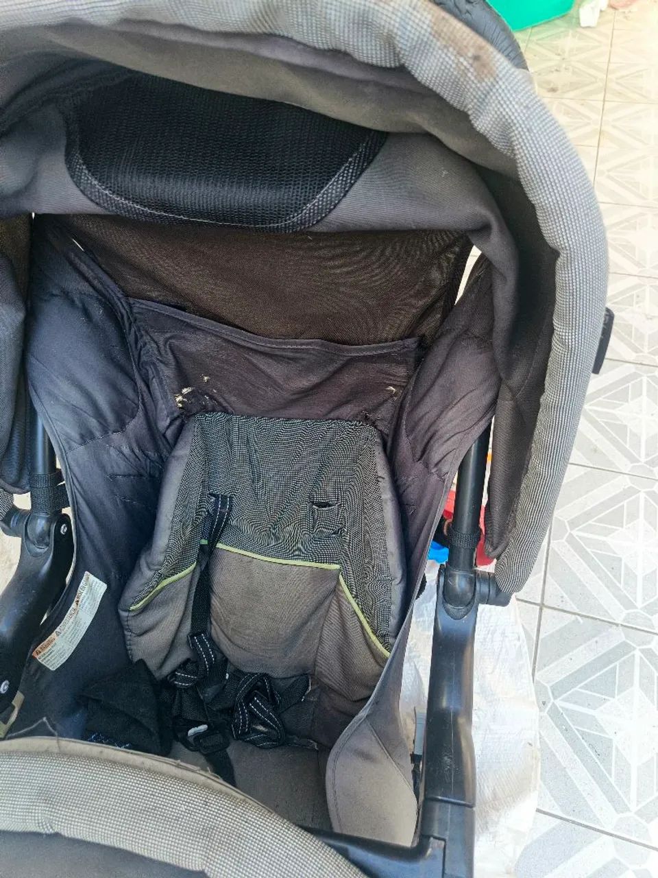 Carrinho de bebe 2 lugar 