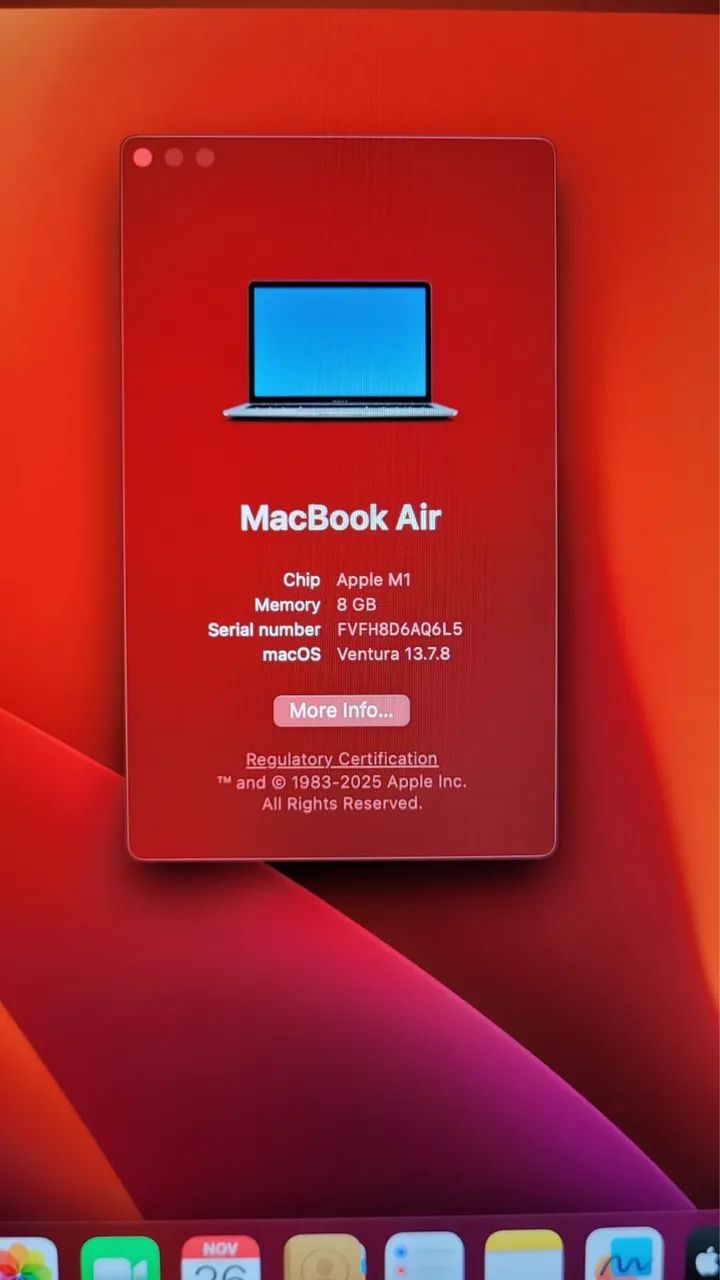 MacBook Air M1 8HB RAM 500GB HD - Foto 3