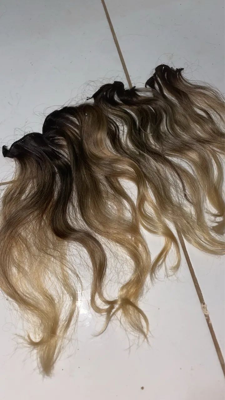 Mega hair loiro  - Foto 2