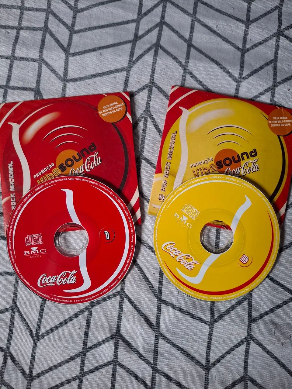 Mini CDs Coca Cola Brinde anos 2000 - Foto 2