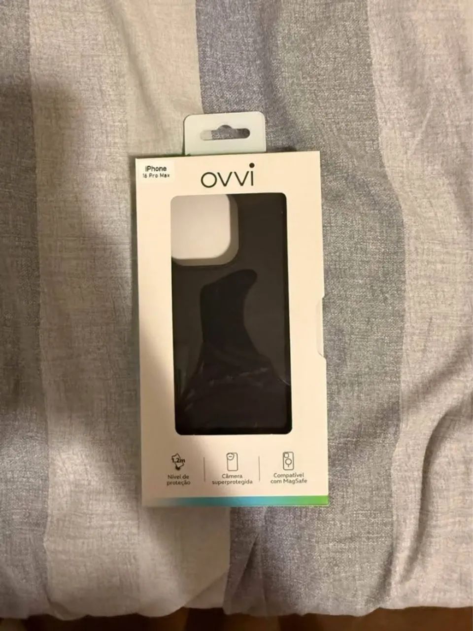 Capa Ovvi silicone iPhone 16 pro max 