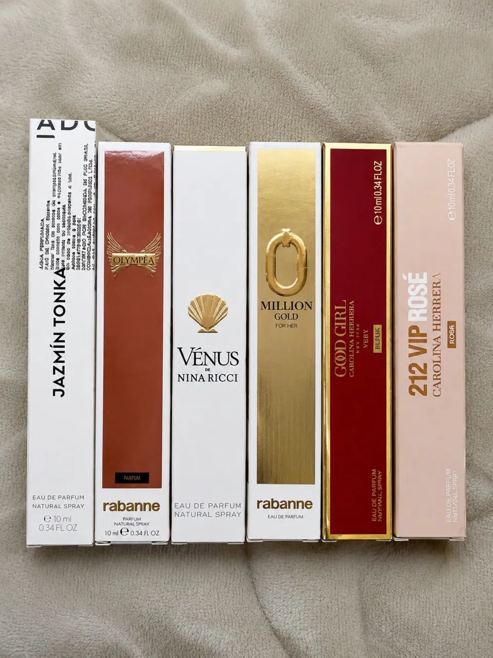 KIT DECANTES IMPORTADOS 10ML 