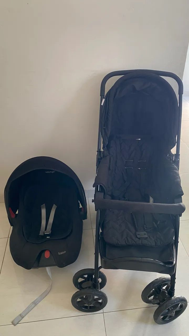 Carrinho e bebê conforto - Foto 4