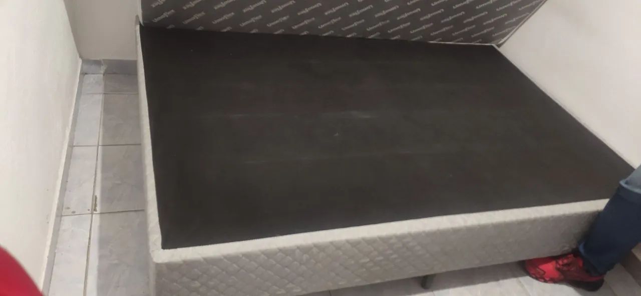 Cama box e colchão de casal - Foto 2