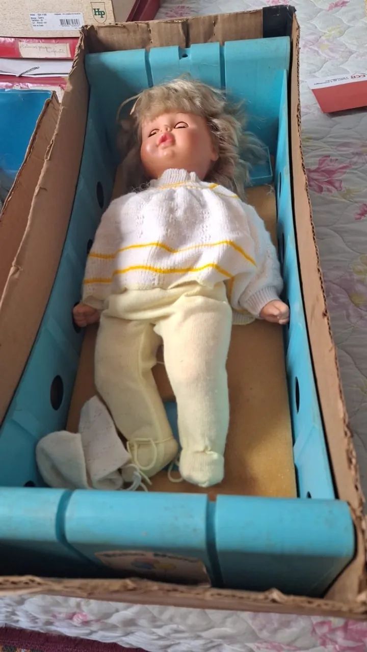 BONECA ANTIGA NANA NENÊ - Foto 2